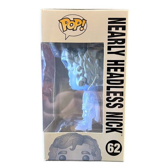 NWOT Funko Pop Harry Potter 62 Nearly Headless Nick Collectible Vinyl Figure - Picture 2 of 7